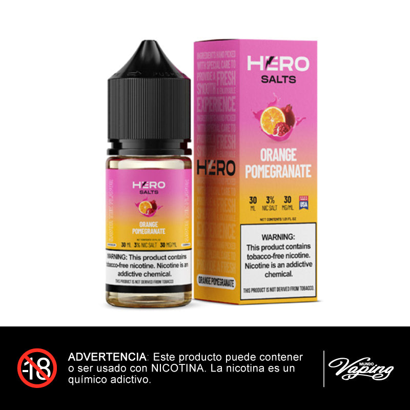 HERO Salt - Orange Pomegranate 30ml