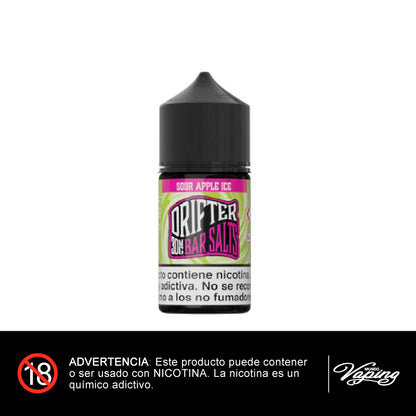 Drifter Bar Salts - Sour Apple Ice 30ml