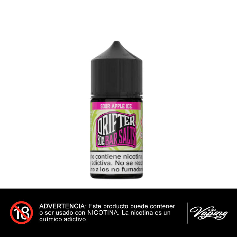 Drifter Bar Salts - Sour Apple Ice 30ml