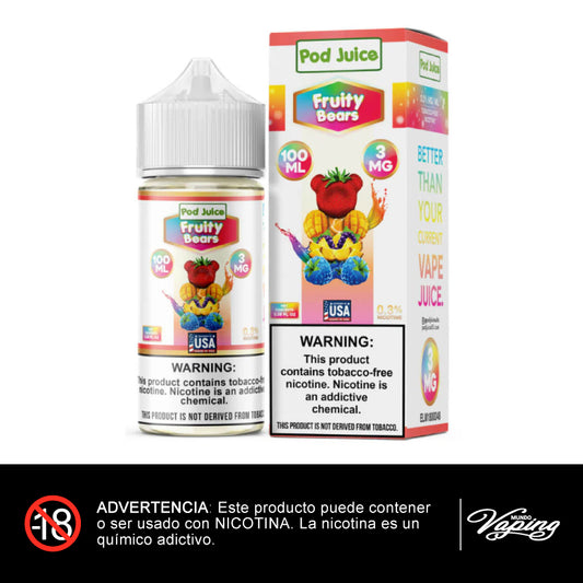 Pod Juice - Fruity Bears 100ml