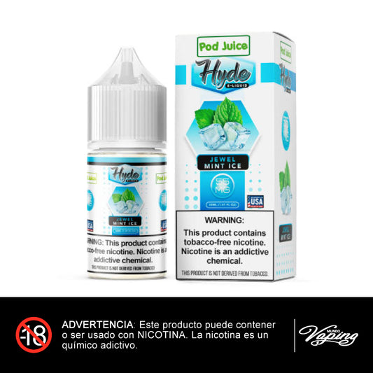Hyde X Pod Juice Salt - Jewel Mint Ice TFN 30ml